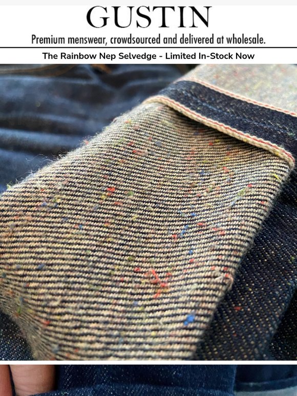 Japan Specialty Selvedge - The Rainbow Nep - Ships Right Away