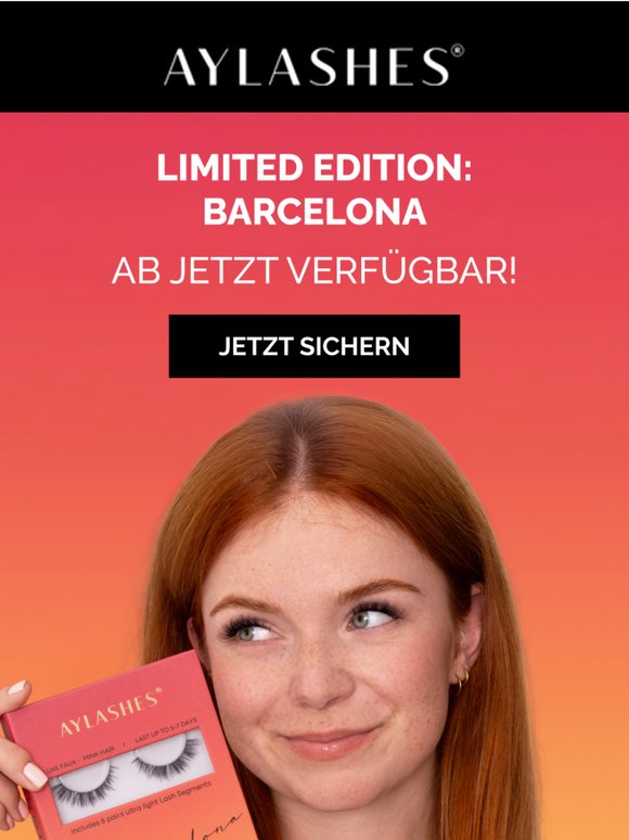 Jetzt neu: BARCELONA – dein sanfter Cat-Eye-Look🤩