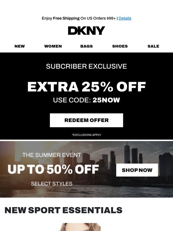 Extra 25% Off Our Summer Event | Use Code: 25NOW