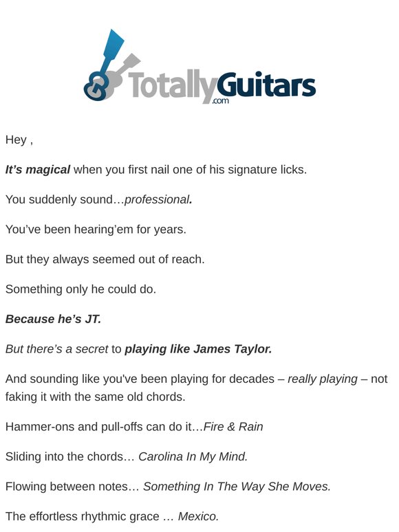 When you nail this very first lick…