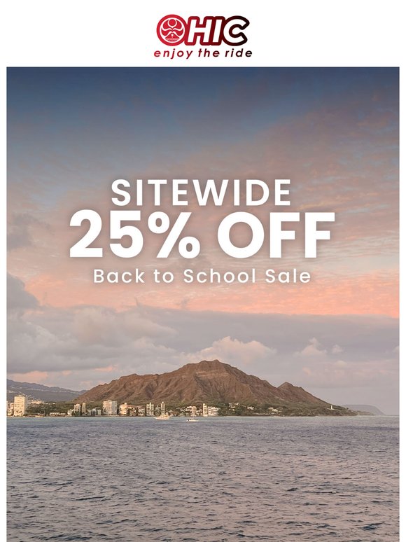 25% OFF & Some NEW Gear 😎