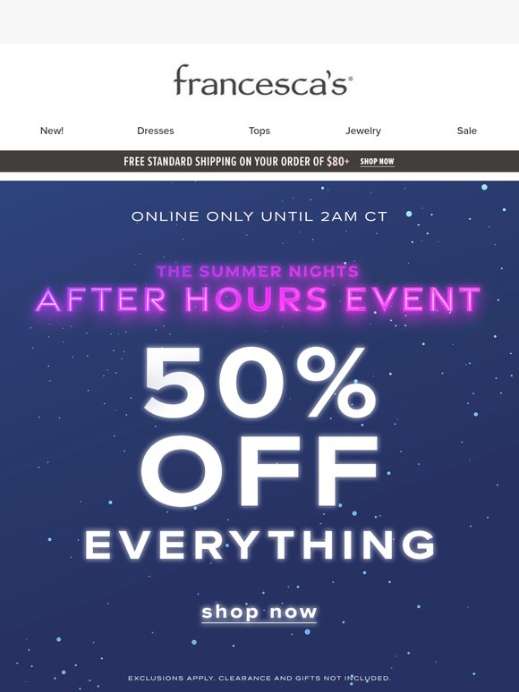 🌙Don't Sleep On This! 50% OFF EVERYTHING! 🌙