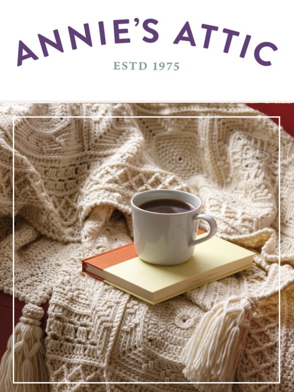 HALF OFF ANY CROCHET AFGHAN CLUB!