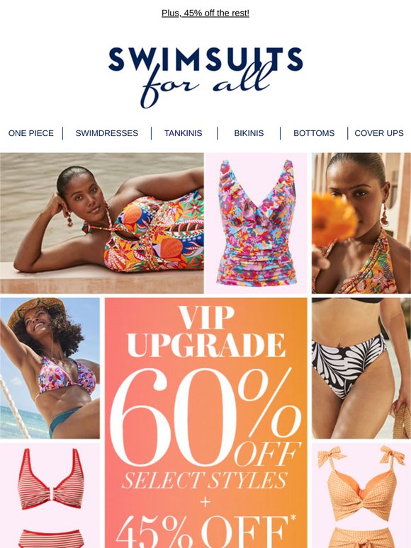 You’ve been UPGRADED! 60% off select styles!
