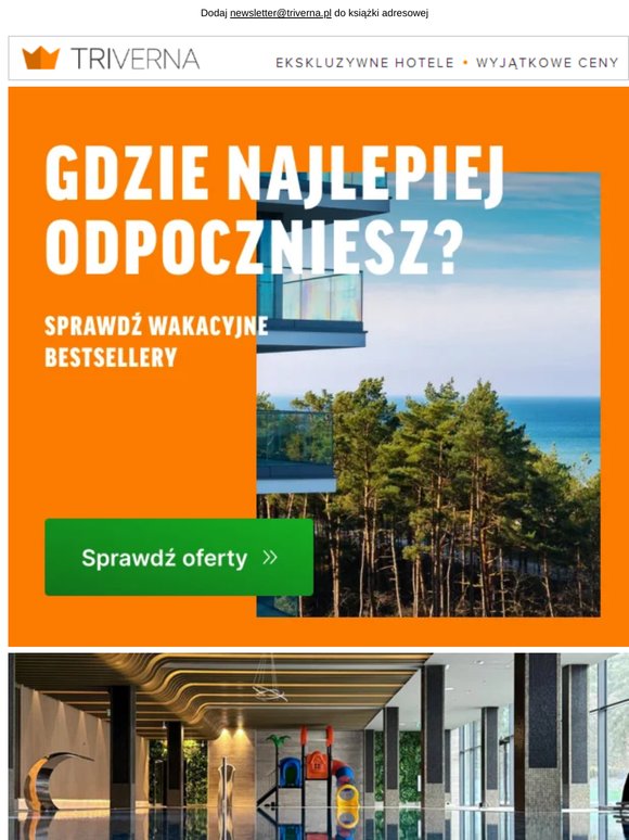 Gdzie najlepiej odpoczniesz? Sprawdź wakacyjne bestsellery 🌴🏆☀️