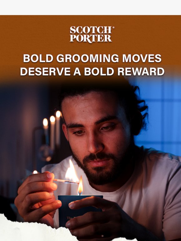 🧔🏻 Beard Game Strong. Candle Game Stronger.