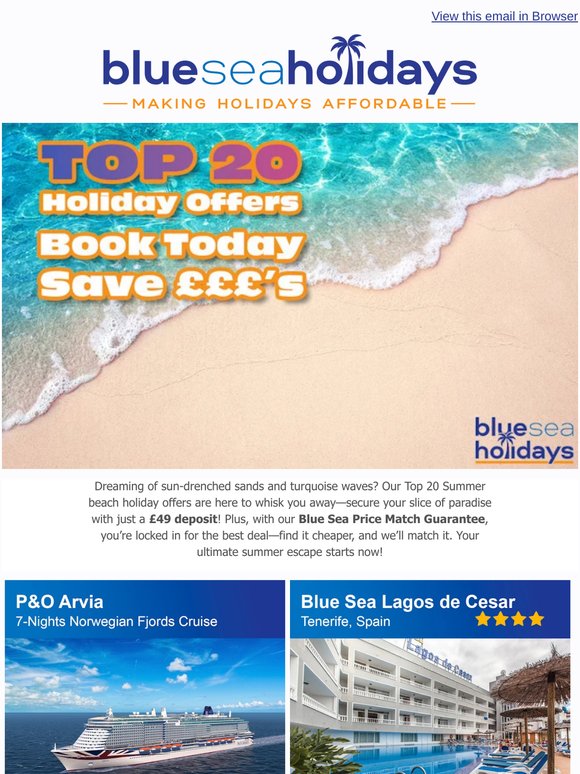 ☀️ Your Ultimate Summer Savings Await: Secure Your Spot for Just £49! 🏖️