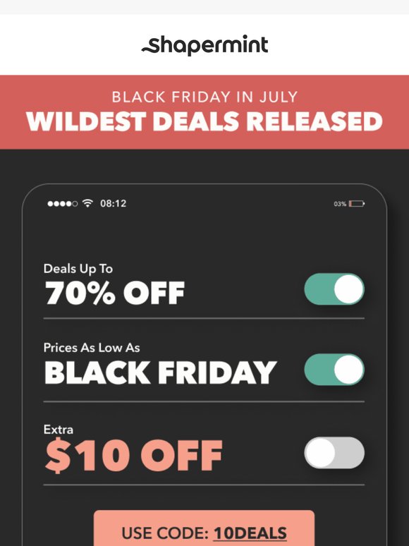 Wildest Deals Released ⚠️ $10 OFF