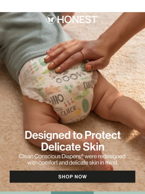 Redesigned with comfort and delicate skin in mind