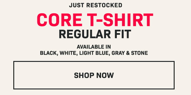 Core Tshirts Regular Fit Restock