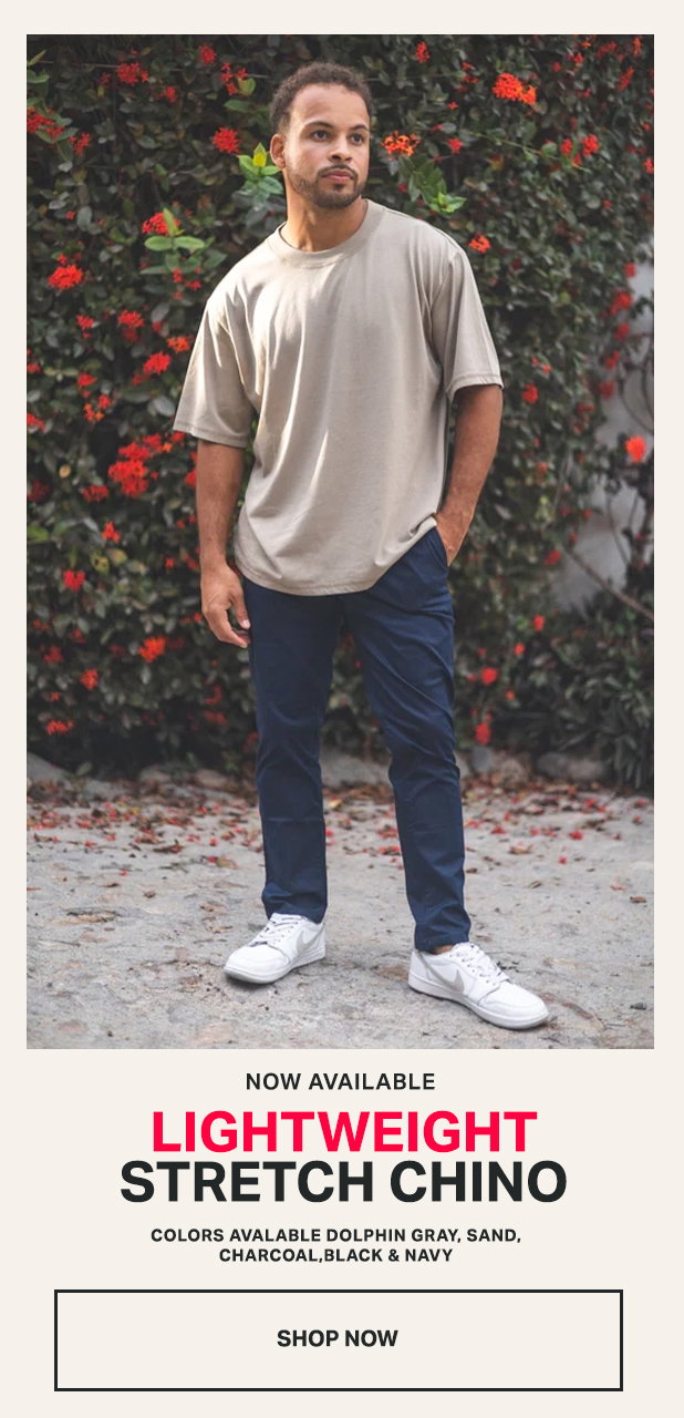 Lightweight chinos