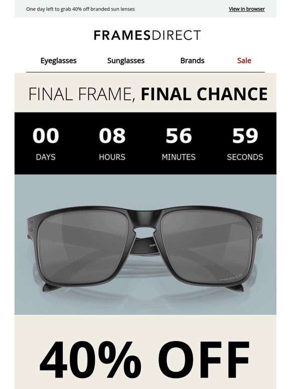 Say goodbye to discounted price – your lens deal ends tonight