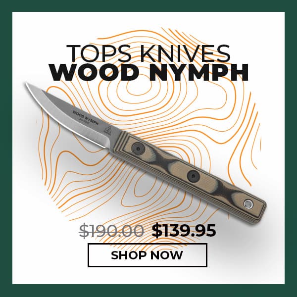 TOPS Knives Wood Nymph