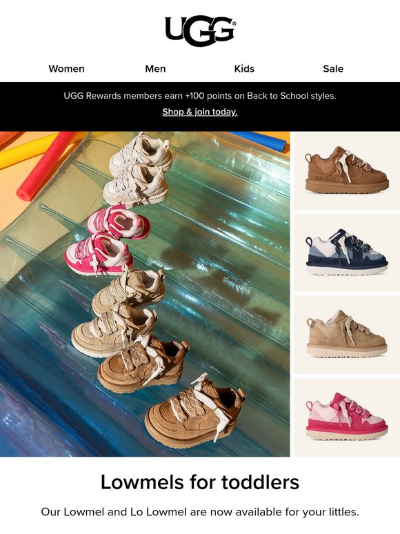 LOWMEL: NOW FOR TODDLERS