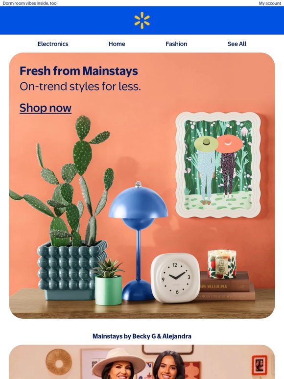 New from Mainstays 🛋️