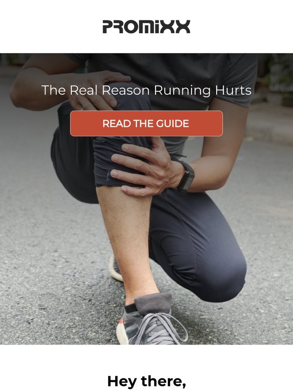 Runner's knee is a symptom, and we’ve got the solution
