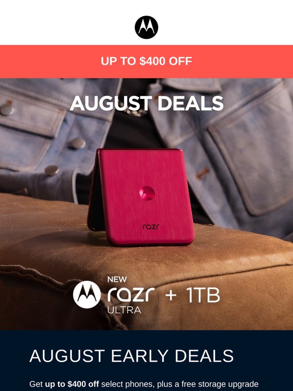 Take a sneak peek at August deals 👀📱