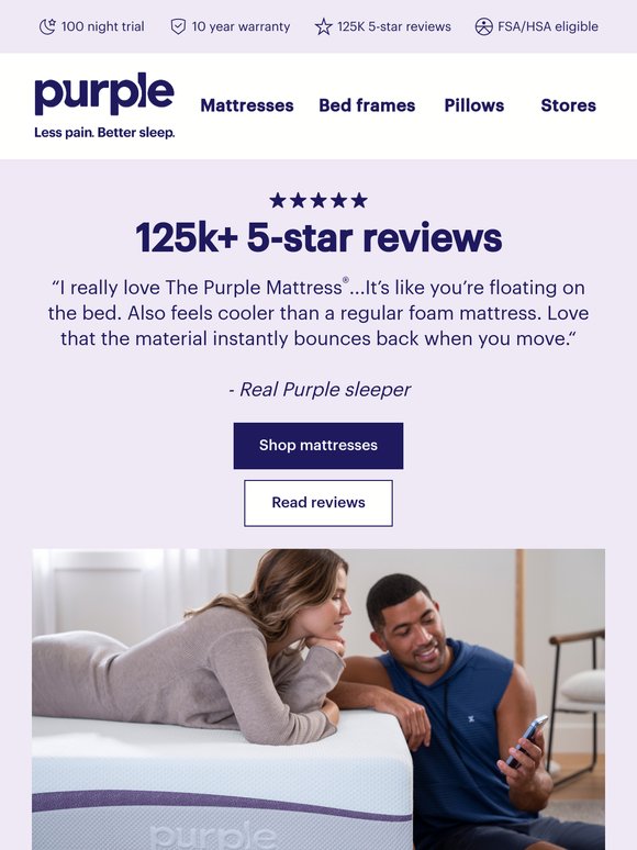 What every sleeper needs, inside