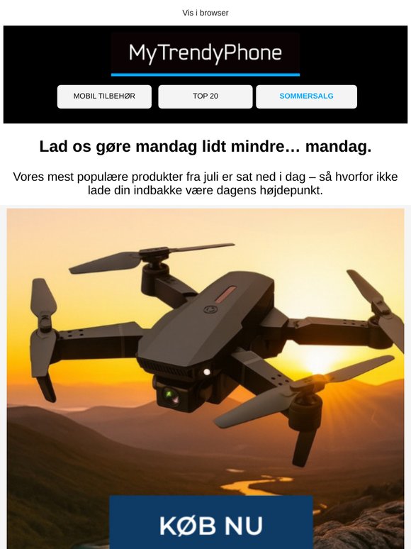 Mandag ringede 📱 Den sagde, du fortjener det her 👉