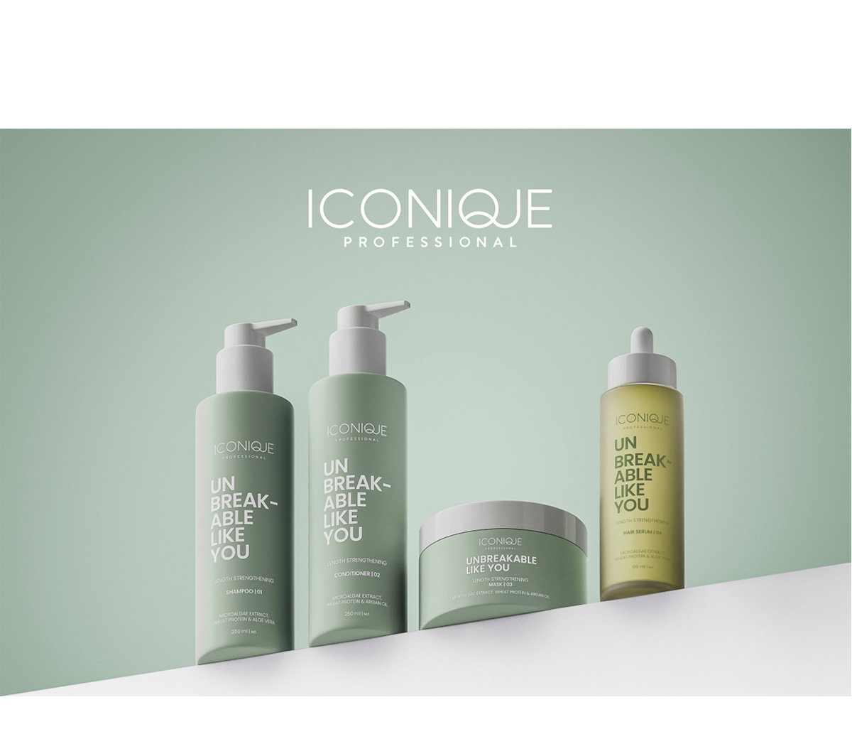 Shampoo e balsamo ICONIQUE Professional gratis