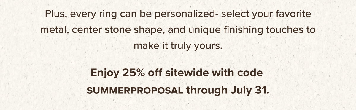 SHOP NOW & SAVE 25%