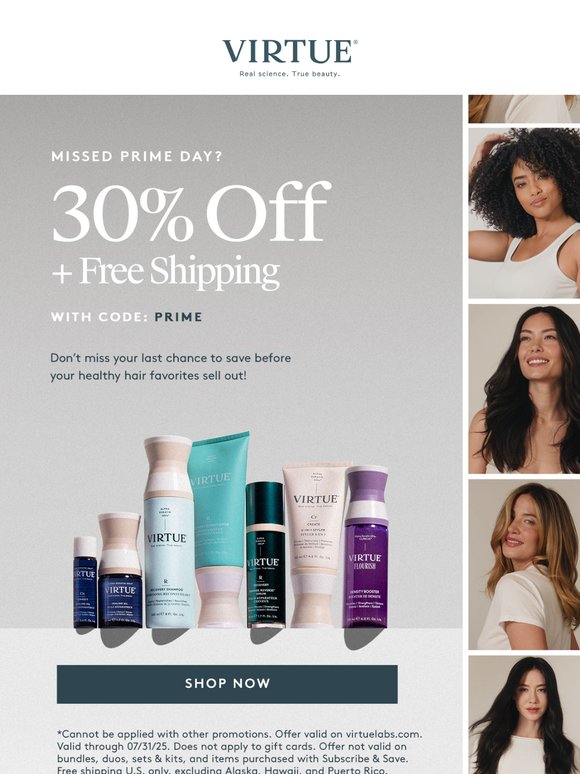 In Case You Missed It:  30% Off with Code PRIME