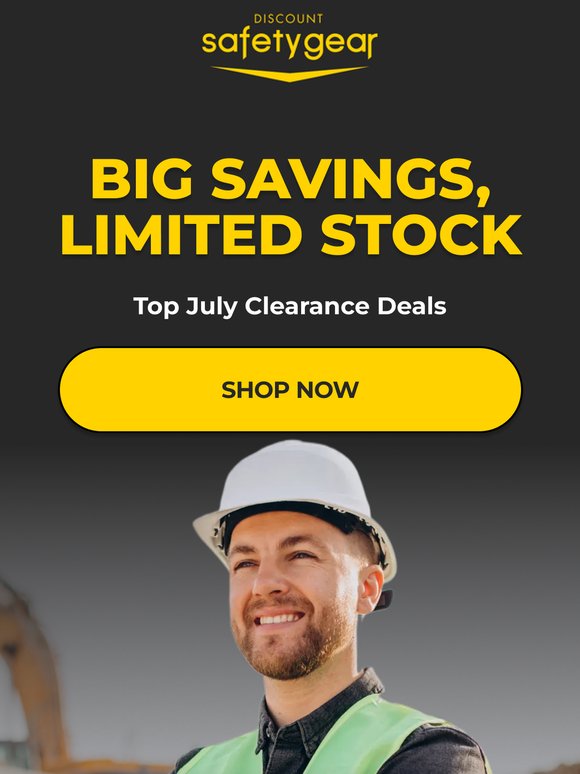 July Clearance Deals Are Here 🚨