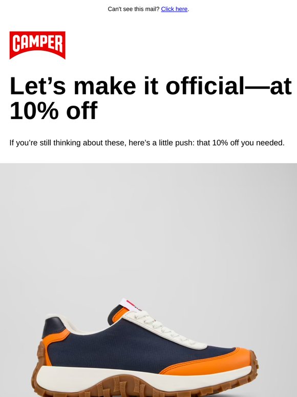 Your next favorite pair—now 10% off