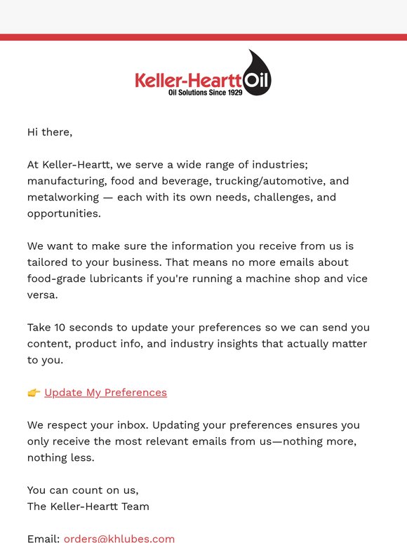 Get Industry-Specific Updates — Help Us Customize Your Experience