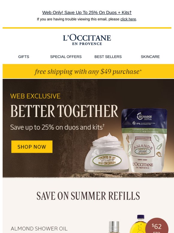 Refillable Beauty, On Sale Now