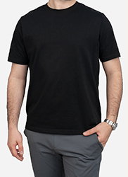 Black Core Stretch Tshirt