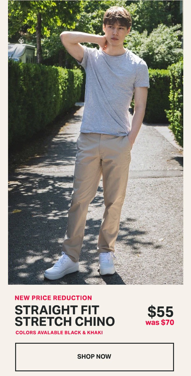 Straight Fit Chinos