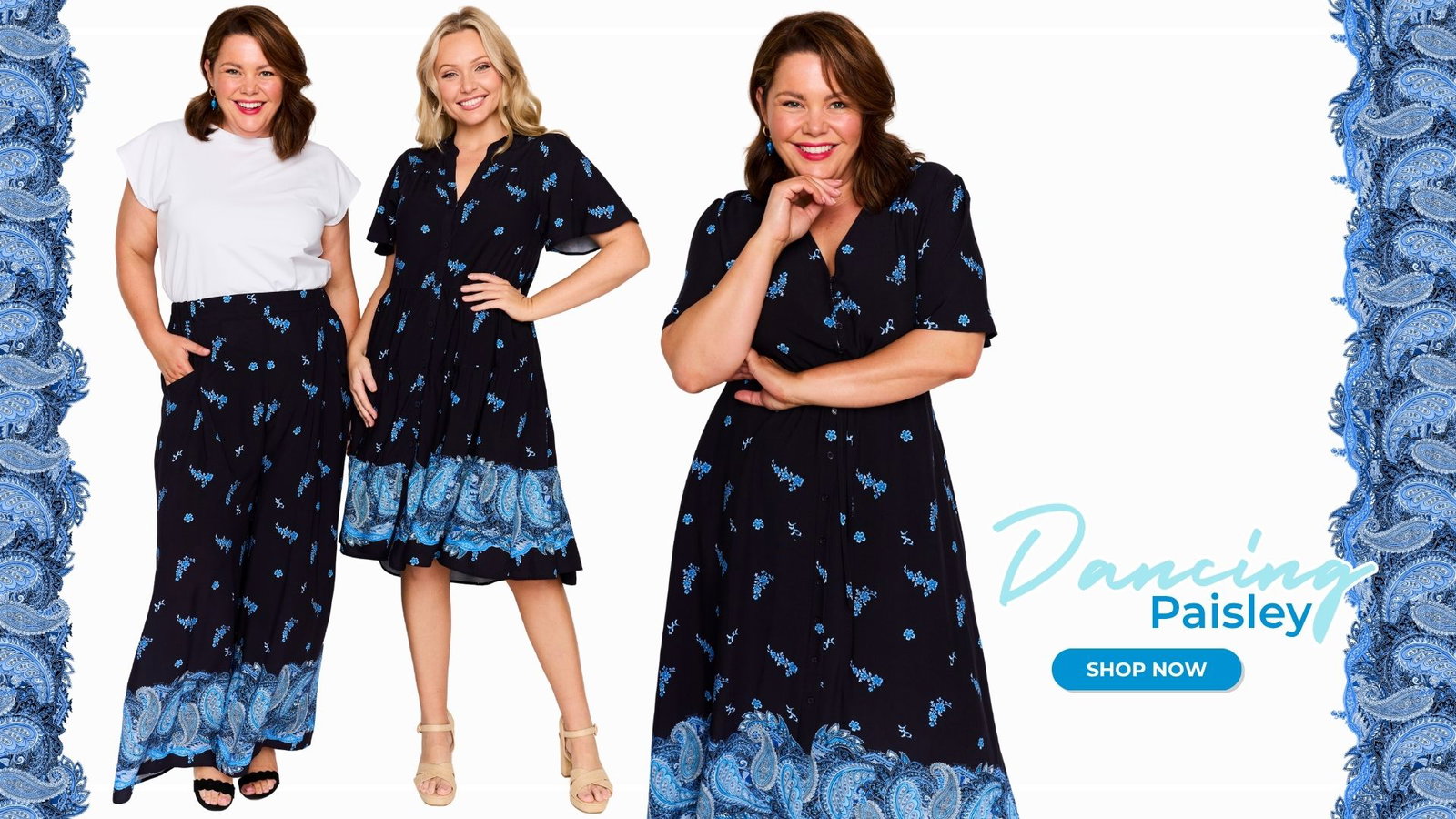 New! Dancing Paisley