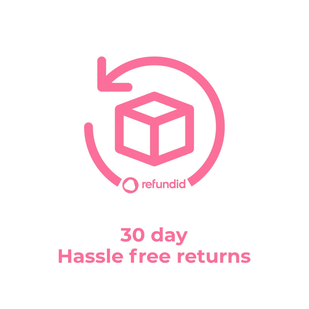 EASY RETURNS >> 30 days - Hassle free returns