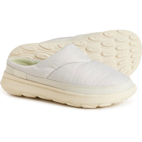 Merrell Hut Moc 2 Quilted Slide Shoes for Women | Birch | Size 7 | Nylon