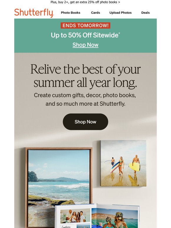 There’s still time! Get up to 50% off sitewide