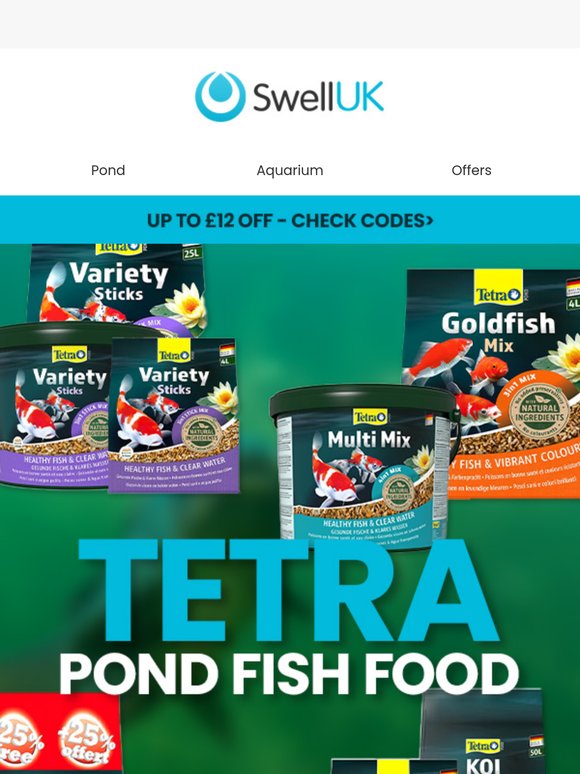 Tetra Pond Fish Food