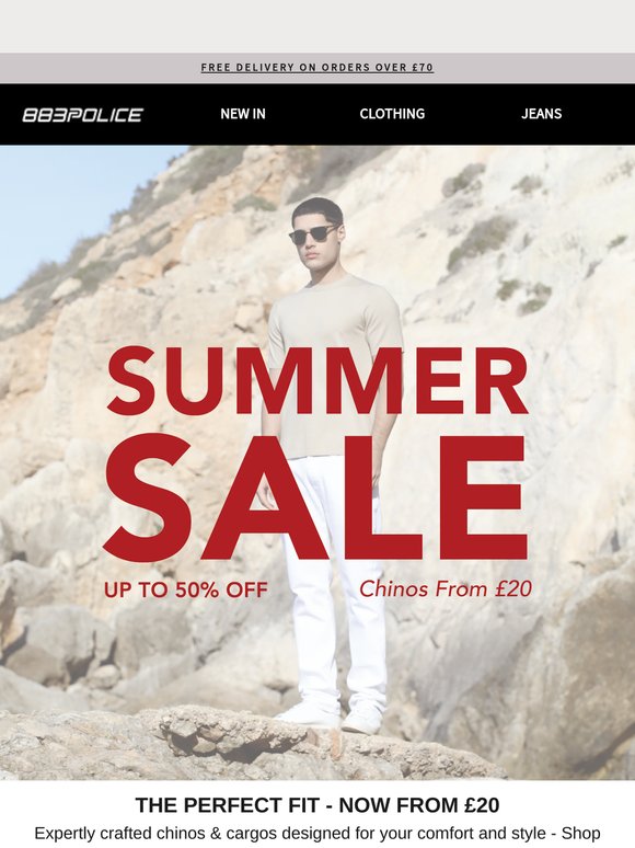 Chinos From £20