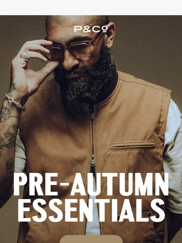 Just Arrived! Pre-Autumn Essentials