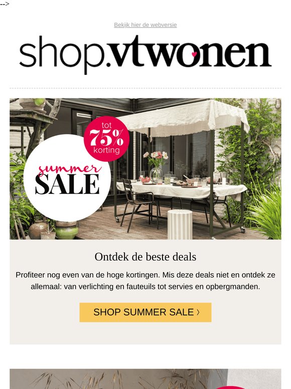 Dit zijn de favorieten uit de sale | Kortingen tot 75%