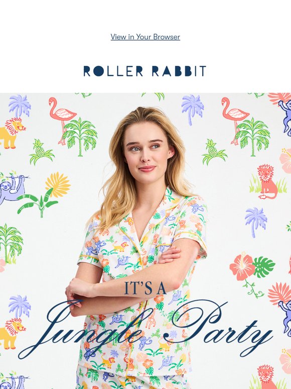 It's Here! Jungle Party Pajama Capsule