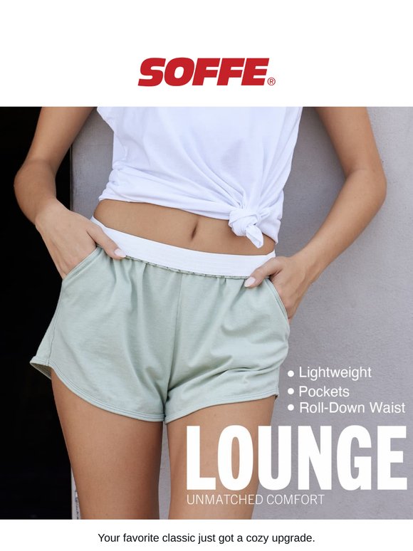 Meet the Soffe Lounge Shorts