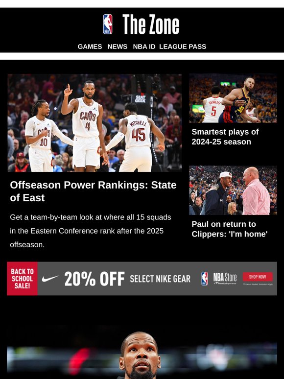 Offseason Power Rankings: State of East | Smartest plays of 2024-25 season