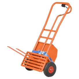 Electric Powered Steel Sack Truck With Forks 300kg