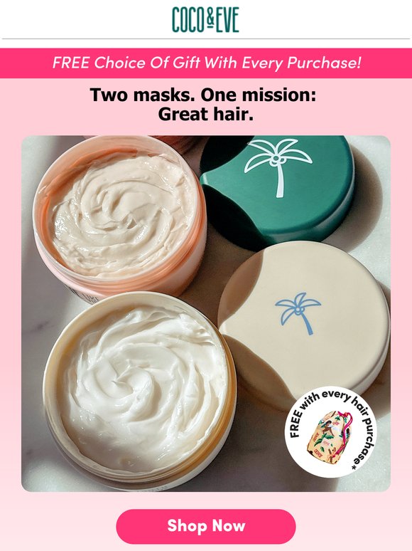 Hair Masking Season = ON. Which Will You Choose?