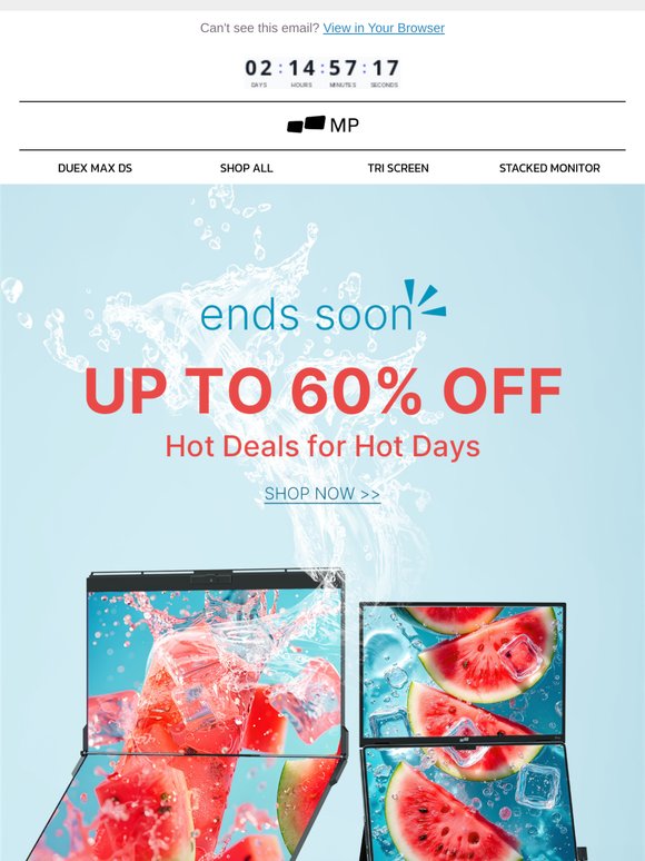 ⏳ Hurry, Final Hours! The Biggest Discounts Ever! 🛍️