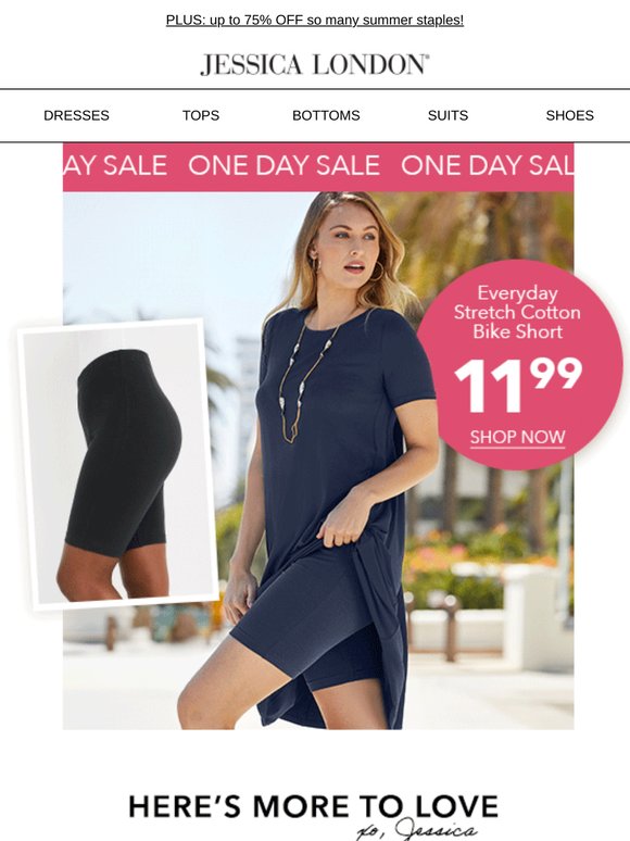 The bike short of the season is ONLY $11.99 (today only!)