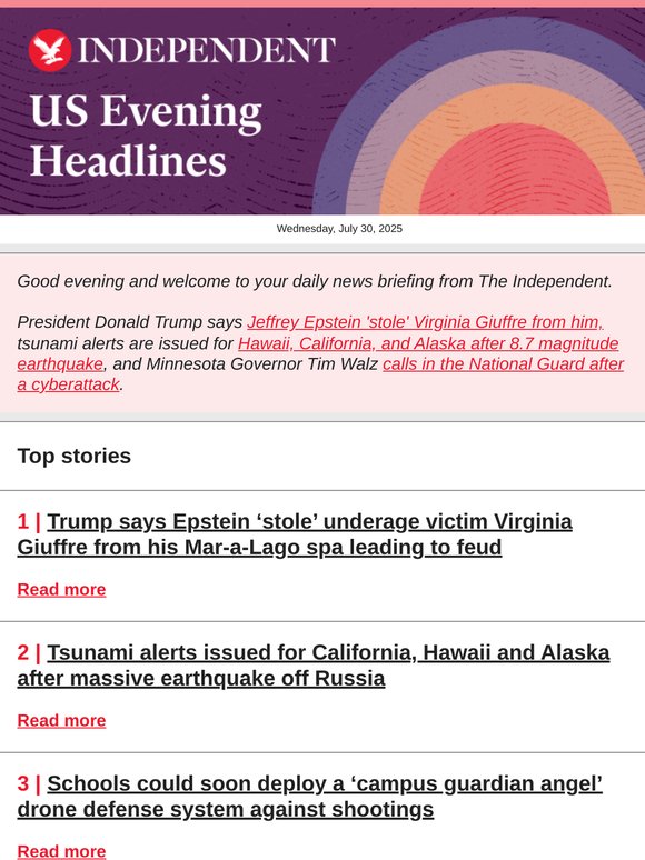 Trump says Epstein ‘stole’ underage victim Virginia Giuffre from his Mar-a-Lago spa leading to feudTrump's $200 million deal with Columbia to serve as 'blueprint' for other schools