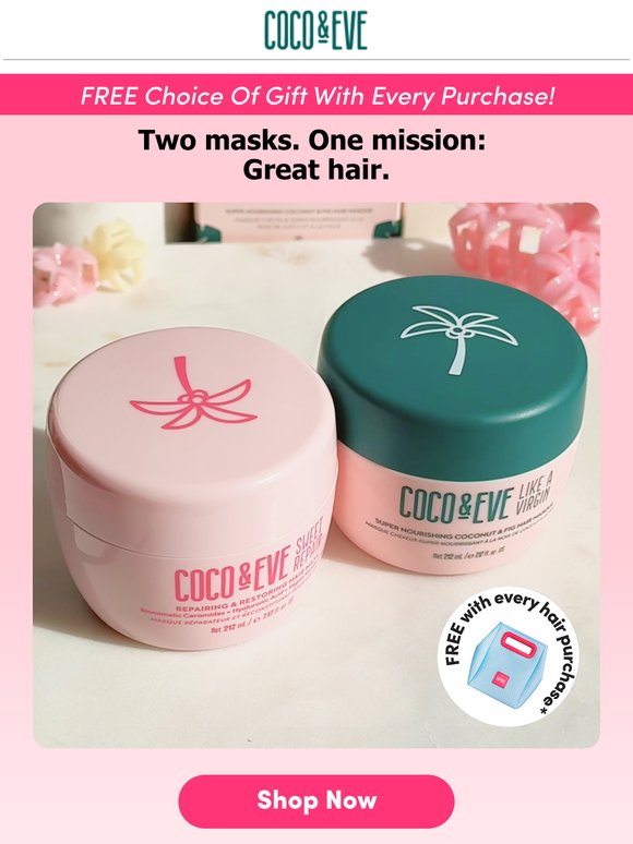 Hair Masking Season = ON. Which Will You Choose?