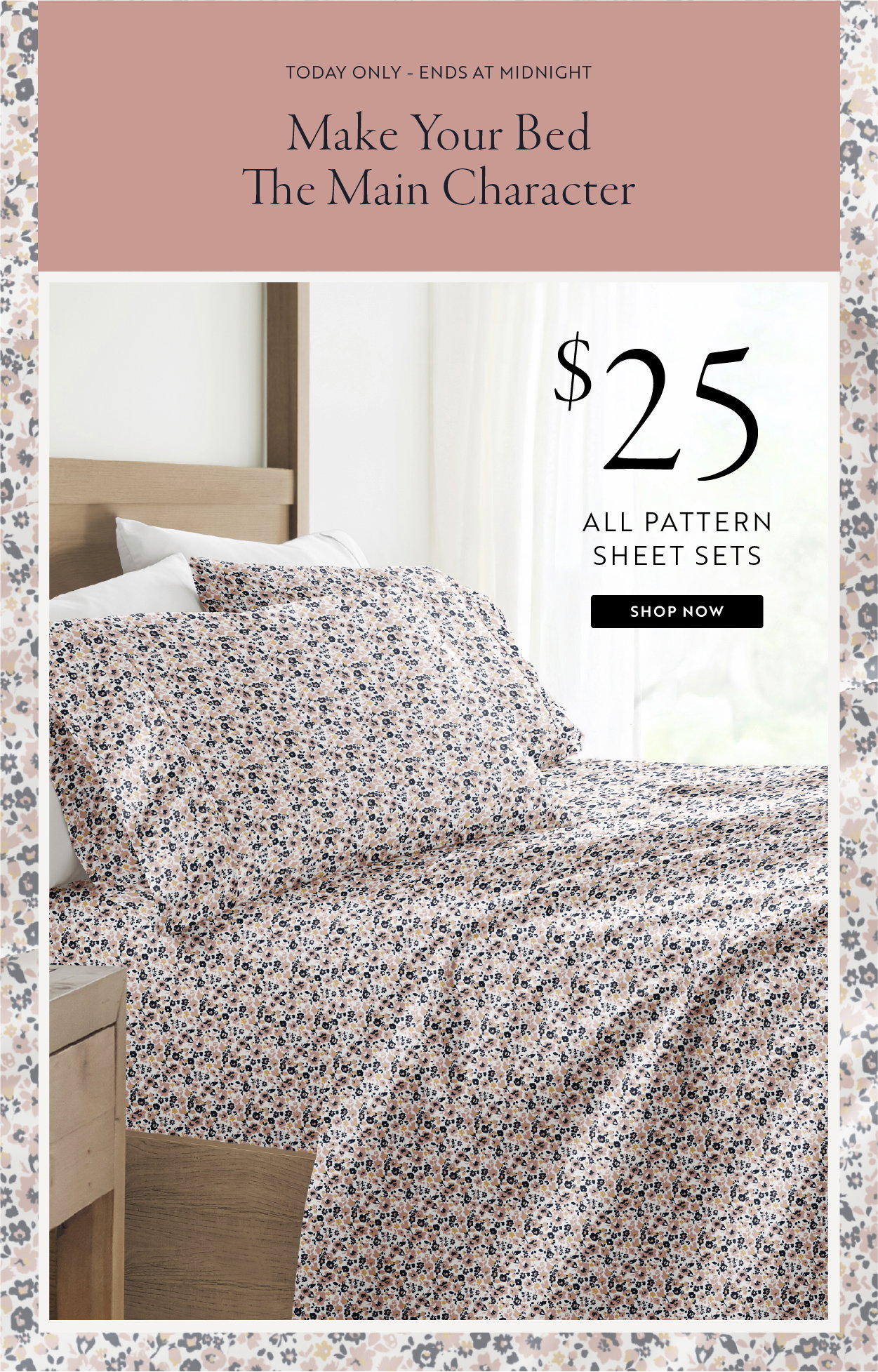 Linens & Hutch: $25 Patterned Sheet Sets – 100+ Styles, All Sizes! | Milled